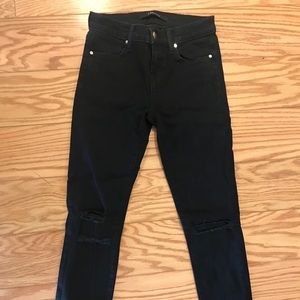J Brand Blue/Black Denim